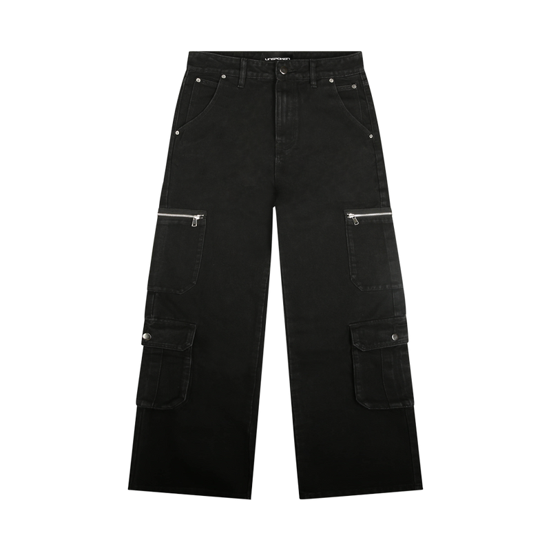 CARGO DENIM JEANS