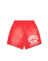 Vintage Wash Shorts (Red)