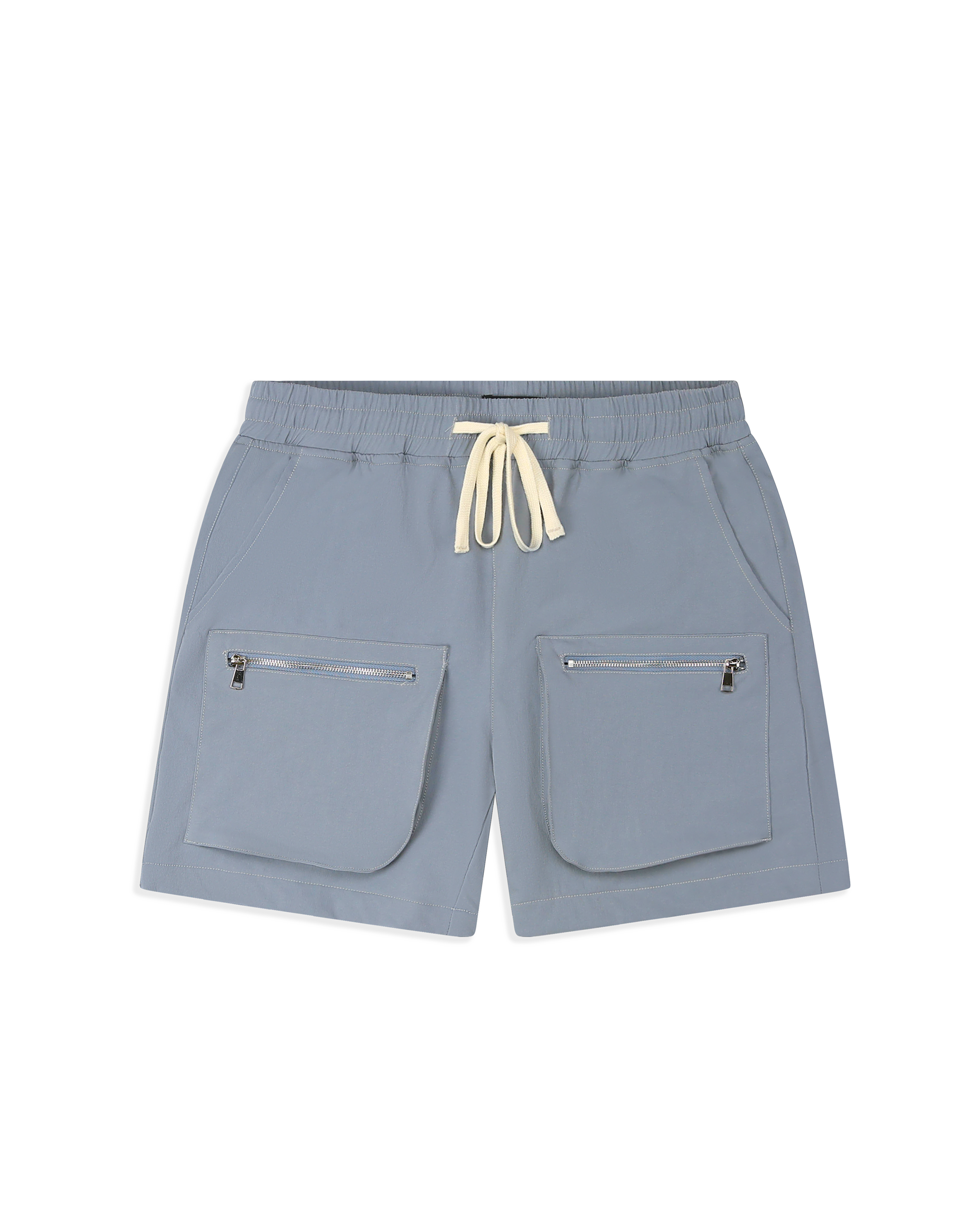 MULTI-POCKET SHORTS (BLUE)