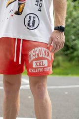 Vintage Wash Shorts (Red)