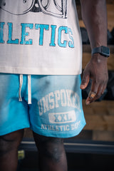 Vintage Wash Shorts (Blue)