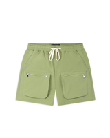 MULTI-POCKET SHORTS (GREEN)