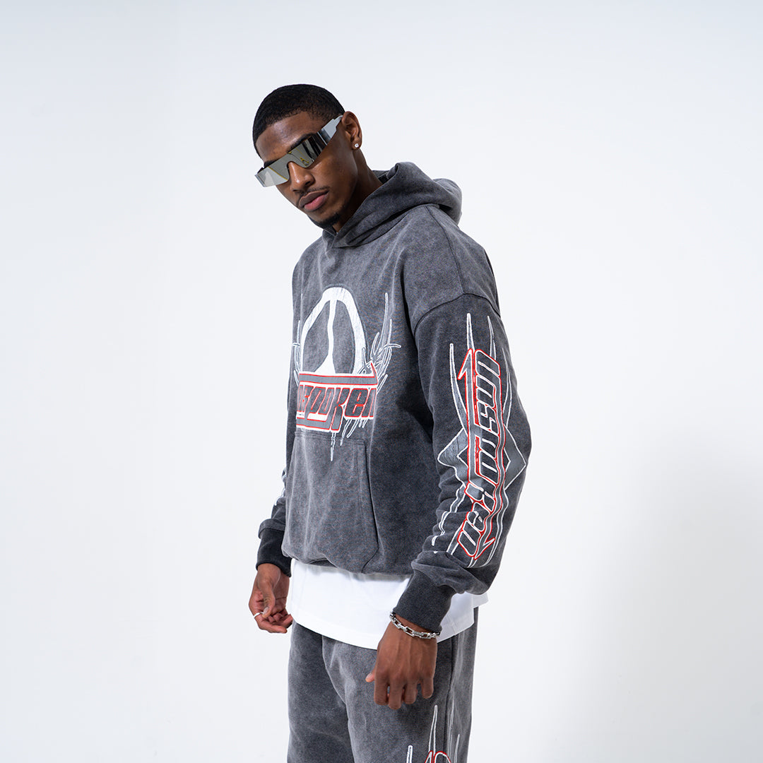 ACID WASHED HOODIE