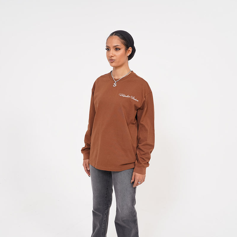 BROWN LONG SLEEVE