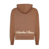 SCRIPT HOODIE (COCOA)