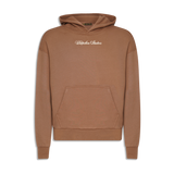 SCRIPT HOODIE (COCOA)