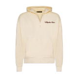 SCRIPT HALF-ZIP (LIGHT BONE)