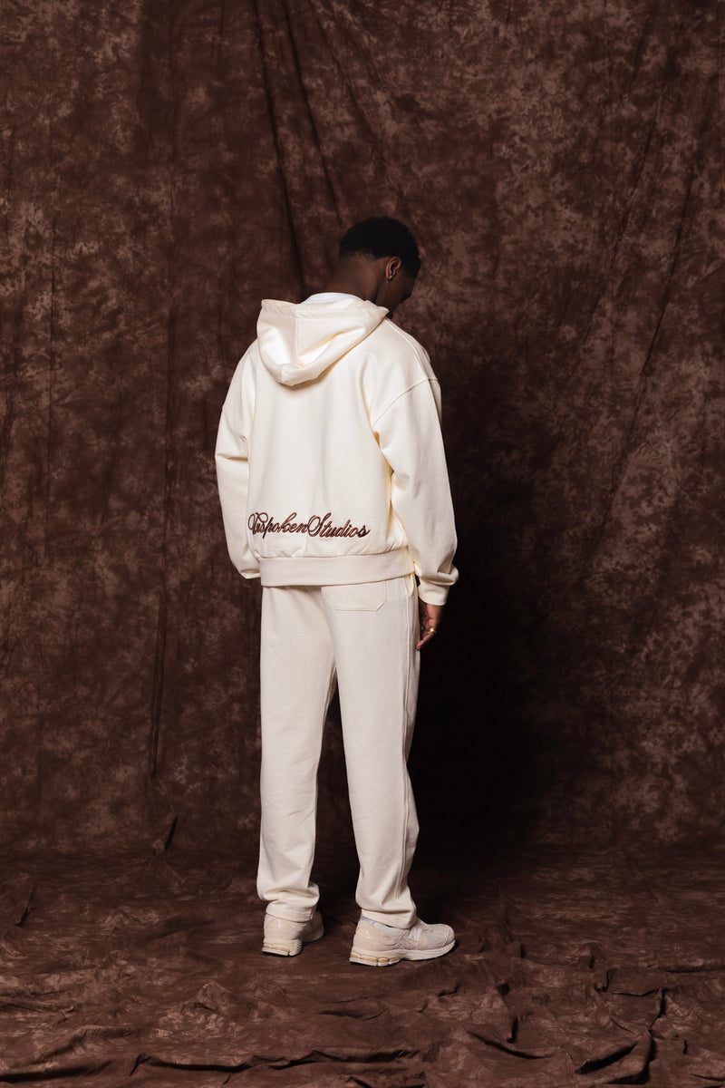 SCRIPT PANTS (LIGHT BONE)